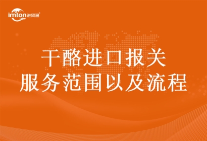 干酪進口報關服務范圍以及流程